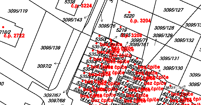 Břeclav 47076127 na parcele st. 4465 v KÚ Břeclav, Katastrální mapa