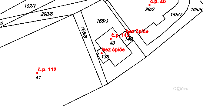 Solenice 38655128 na parcele st. 139 v KÚ Solenice, Katastrální mapa