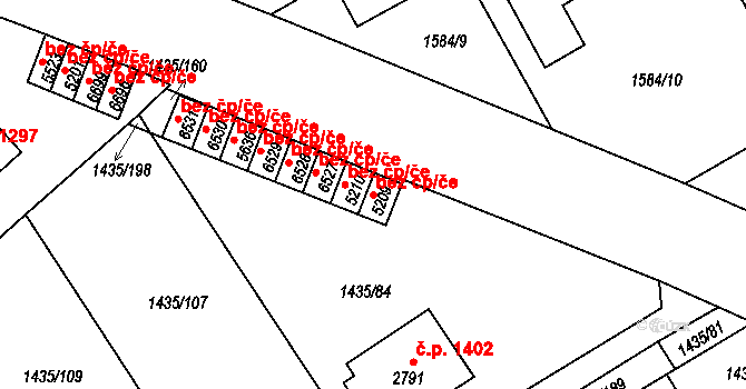 Beroun 50104128 na parcele st. 5209 v KÚ Beroun, Katastrální mapa