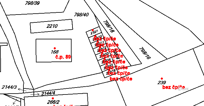 Hromnice 79885128 na parcele st. 212/13 v KÚ Žichlice u Hromnic, Katastrální mapa