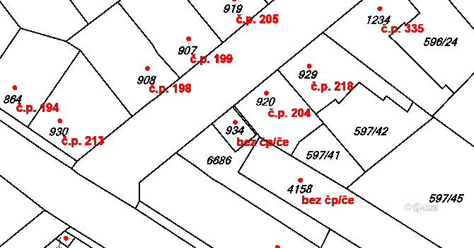 Beroun-Závodí 216, Beroun na parcele st. 4157 v KÚ Beroun, Katastrální mapa