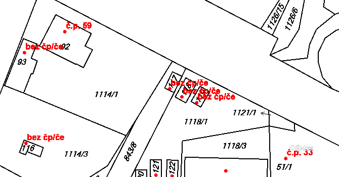 Sytno 38321131 na parcele st. 117 v KÚ Sytno, Katastrální mapa