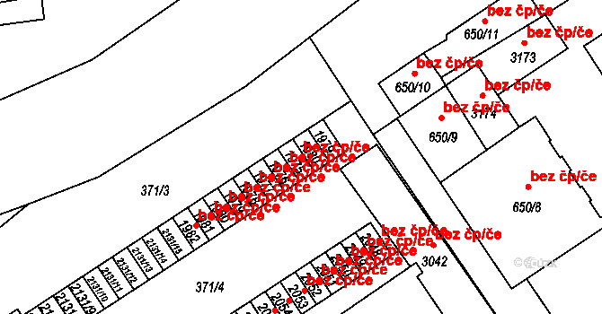 Mariánské Lázně 44650132 na parcele st. 1975 v KÚ Úšovice, Katastrální mapa