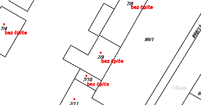 Svatý Mikuláš 38265133 na parcele st. 7/9 v KÚ Svatý Mikuláš, Katastrální mapa