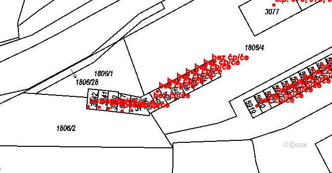 Havlíčkův Brod 43277136 na parcele st. 5428 v KÚ Havlíčkův Brod, Katastrální mapa