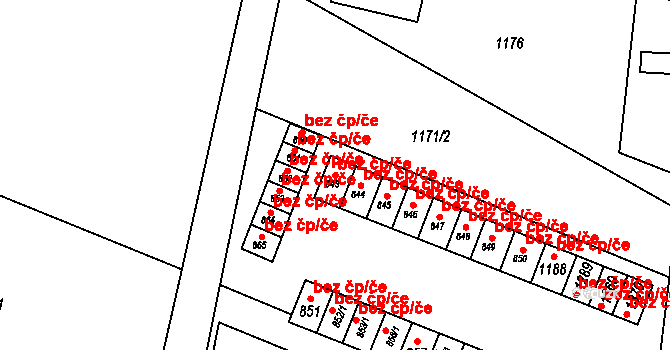 Králíky 49063138 na parcele st. 843 v KÚ Králíky, Katastrální mapa