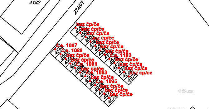 Havlíčkův Brod 44512139 na parcele st. 4579 v KÚ Havlíčkův Brod, Katastrální mapa