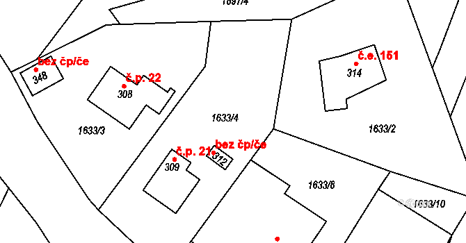 Zruč nad Sázavou 38274141 na parcele st. 312 v KÚ Nesměřice, Katastrální mapa