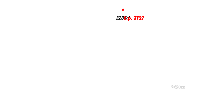 Frýdek 3727, Frýdek-Místek na parcele st. 3235/1 v KÚ Frýdek, Katastrální mapa