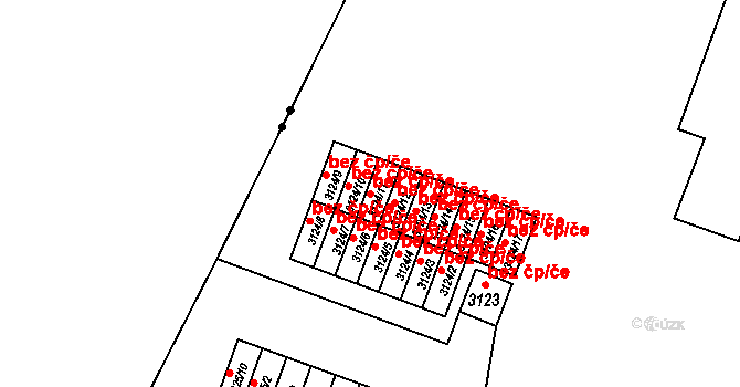 Třinec 41827147 na parcele st. 3124/11 v KÚ Lyžbice, Katastrální mapa