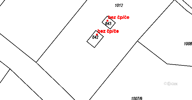 Dolní Bousov 7, Katastrální mapa