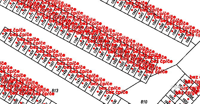 Červený Kostelec 42467152 na parcele st. 1361 v KÚ Červený Kostelec, Katastrální mapa