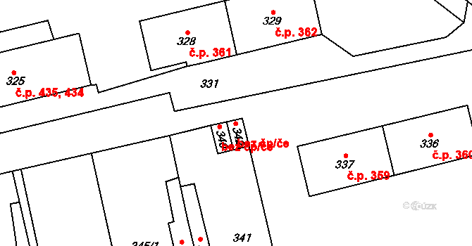 Velké Opatovice 146, Katastrální mapa