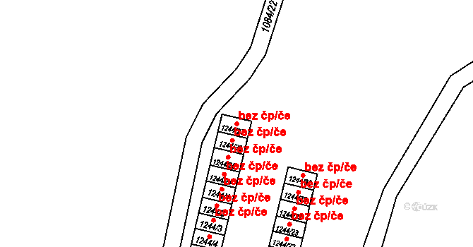 Broumov 46435158 na parcele st. 1244/27 v KÚ Broumov, Katastrální mapa