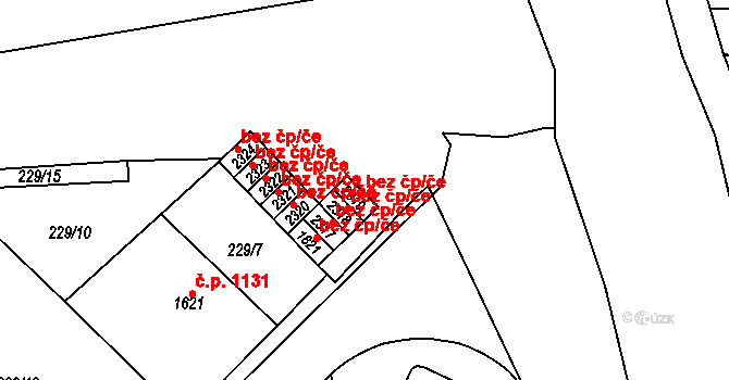 Čáslav 43996159 na parcele st. 2319 v KÚ Čáslav, Katastrální mapa