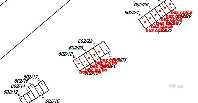 Lipno nad Vltavou 44200161 na parcele st. 602/22 v KÚ Lipno nad Vltavou, Katastrální mapa