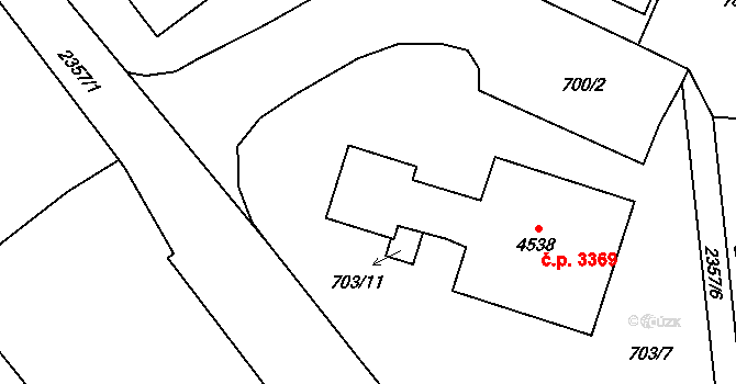 Jablonec nad Nisou 4739, Katastrální mapa