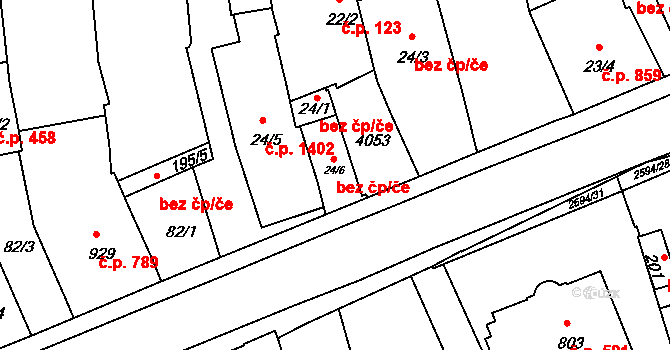Lipník nad Bečvou 48921165 na parcele st. 24/6 v KÚ Lipník nad Bečvou, Katastrální mapa