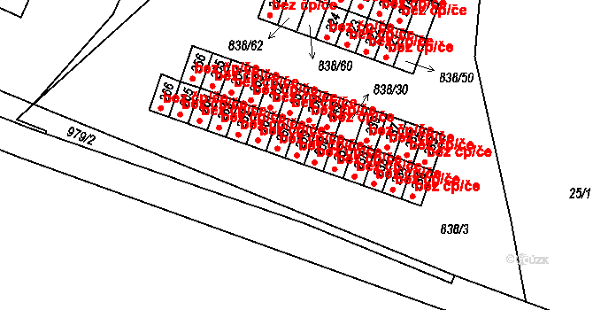 Rychnov nad Kněžnou 44271166 na parcele st. 259 v KÚ Dlouhá Ves u Rychnova nad Kněžnou, Katastrální mapa