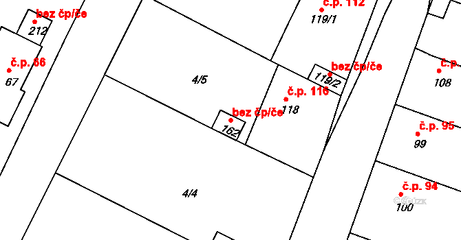 Sudoměřice u Bechyně 47456167 na parcele st. 162 v KÚ Sudoměřice u Bechyně, Katastrální mapa