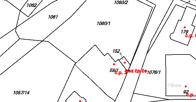 Kaliště u Lipí 38, Lipí na parcele st. 137 v KÚ Kaliště u Lipí, Katastrální mapa