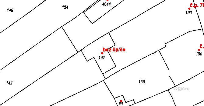 Otaslavice 41160169 na parcele st. 192 v KÚ Otaslavice, Katastrální mapa