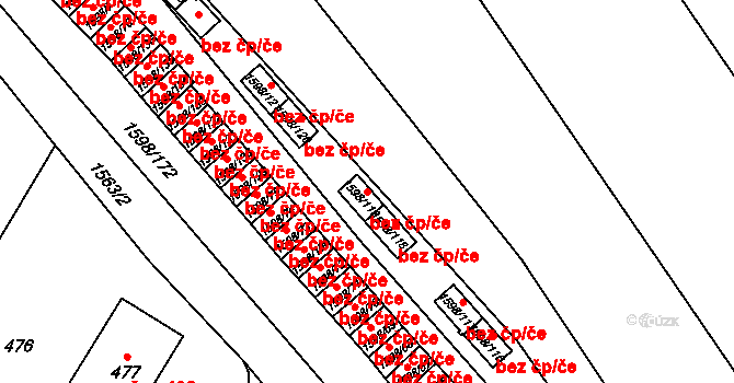 Zbýšov 39068170 na parcele st. 1598/119 v KÚ Zbýšov u Oslavan, Katastrální mapa