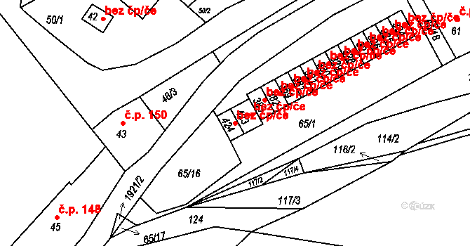 Horní Stropnice 46225170 na parcele st. 424 v KÚ Horní Stropnice, Katastrální mapa