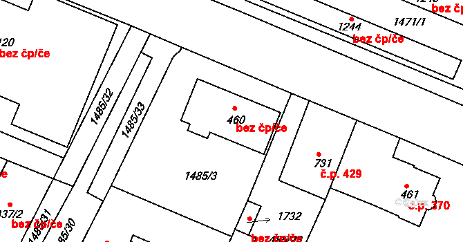 Horažďovice 368, Katastrální mapa