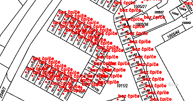 Bohumín 41363175 na parcele st. 1011/17 v KÚ Nový Bohumín, Katastrální mapa