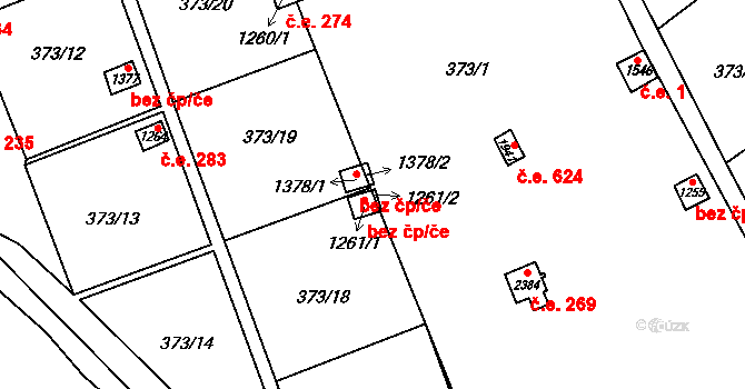 Malenovice 276, Zlín, Katastrální mapa