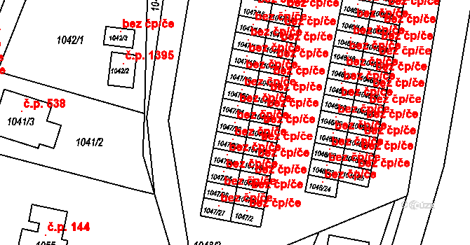 Frýdlant nad Ostravicí 46460179 na parcele st. 1047/22 v KÚ Frýdlant nad Ostravicí, Katastrální mapa