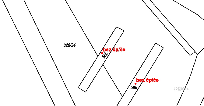 Lipnice nad Sázavou 38721180 na parcele st. 565 v KÚ Lipnice nad Sázavou, Katastrální mapa