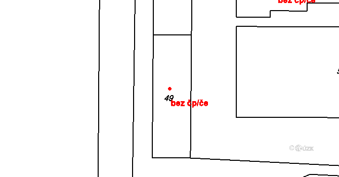 Babice 39913180 na parcele st. 49 v KÚ Babice u Netolic, Katastrální mapa