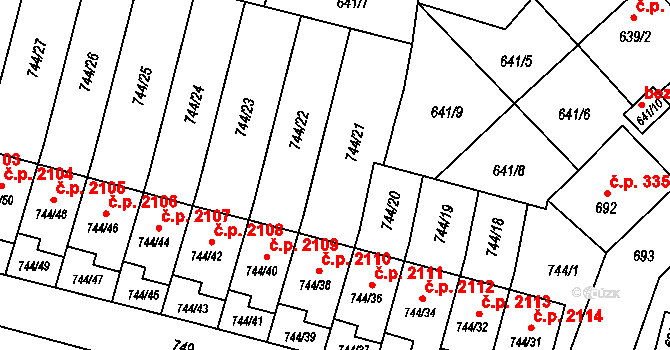 Objekt 48747181, Katastrální mapa