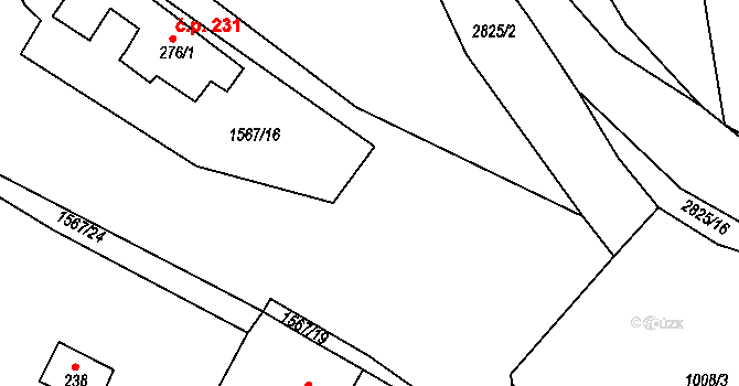 Ledce 39628183 na parcele st. 1567/3 v KÚ Ledce u Plzně, Katastrální mapa