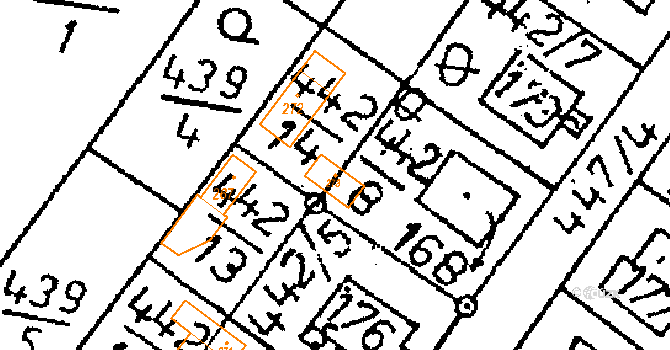 Vlkaneč 119650185 na parcele st. 273 v KÚ Vlkaneč, Katastrální mapa