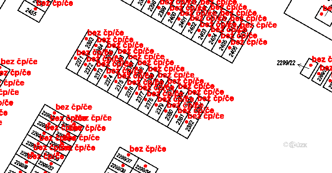 Česká Lípa 48810185 na parcele st. 2391 v KÚ Česká Lípa, Katastrální mapa