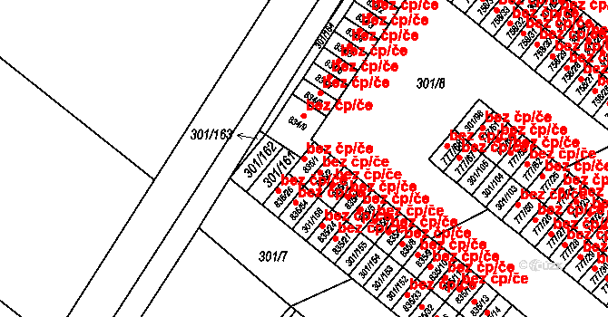 Nýrsko 45184186 na parcele st. 835/1 v KÚ Nýrsko, Katastrální mapa