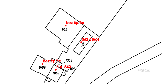 Hejnice 44272189 na parcele st. 926 v KÚ Hejnice, Katastrální mapa