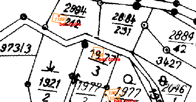 Písek 93816189 na parcele st. 1188 v KÚ Písek u Jablunkova, Katastrální mapa