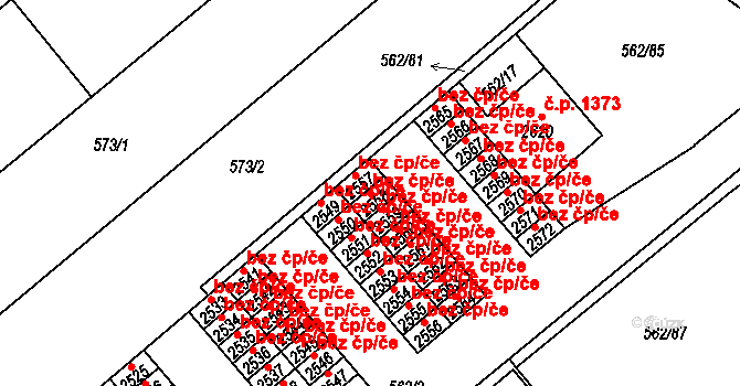 Neratovice 45408190 na parcele st. 2558 v KÚ Neratovice, Katastrální mapa