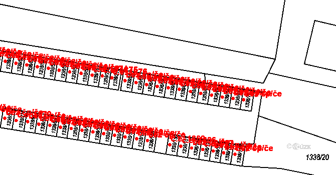 Česká Lípa 45917191 na parcele st. 1338/63 v KÚ Česká Lípa, Katastrální mapa