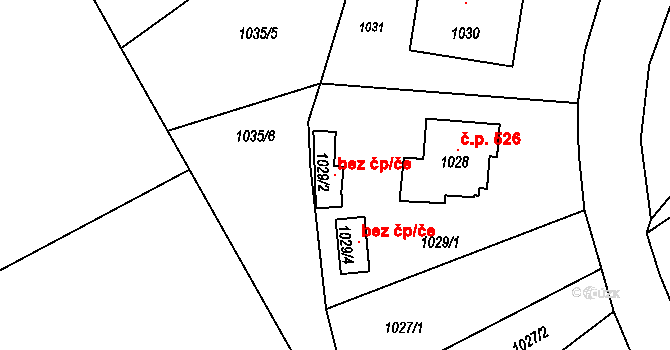 Suchdol nad Odrou 99911191 na parcele st. 1029/2 v KÚ Suchdol nad Odrou, Katastrální mapa