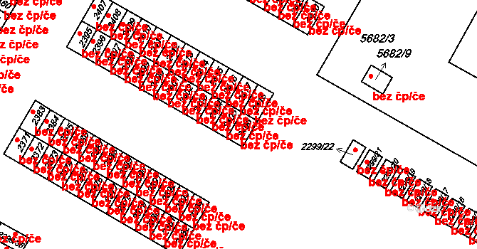 Česká Lípa 39758192 na parcele st. 2406 v KÚ Česká Lípa, Katastrální mapa