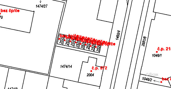 Chrudim 43712193 na parcele st. 2527 v KÚ Chrudim, Katastrální mapa