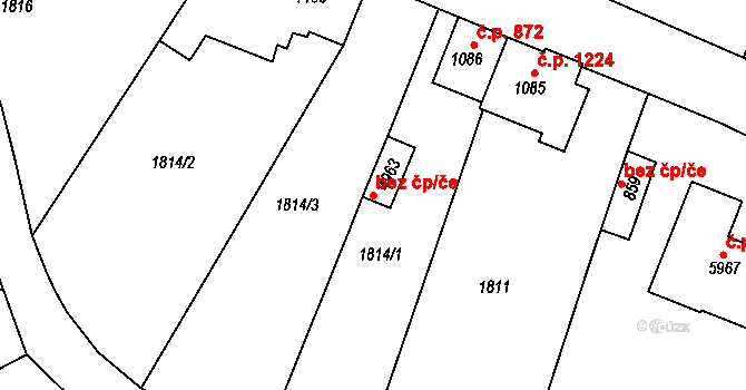 Dvůr Králové nad Labem 48525197 na parcele st. 4963 v KÚ Dvůr Králové nad Labem, Katastrální mapa