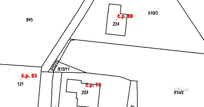 Objekt 147776198, Katastrální mapa
