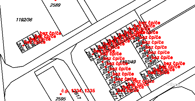 Beroun 50135198 na parcele st. 2982 v KÚ Beroun, Katastrální mapa