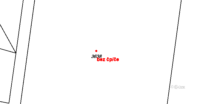 Břeclav 40759199 na parcele st. 3638 v KÚ Břeclav, Katastrální mapa